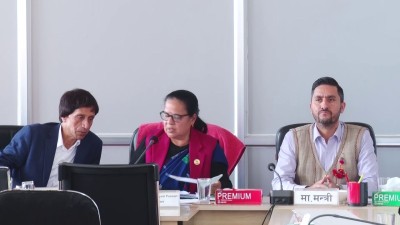  सरकार चलचित्र विधेयक फिर्ता लिने पक्षमा छैन, छलफल गर्न तयार : सञ्चारमन्त्री खरेल 
